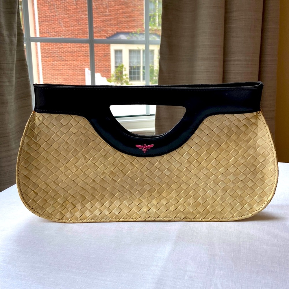 Buzz by Jane Fox Basket Weave Purse